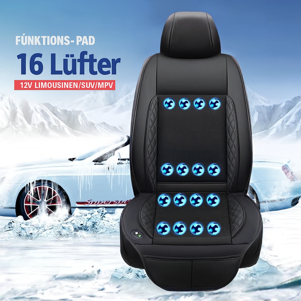 CoolDrive™ – Autositz-Kühlung mit 24 Lüftern & Massagefunktion