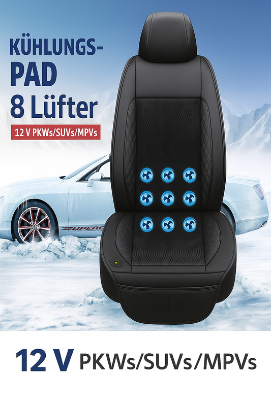 CoolDrive™ – Autositz-Kühlung mit 24 Lüftern & Massagefunktion